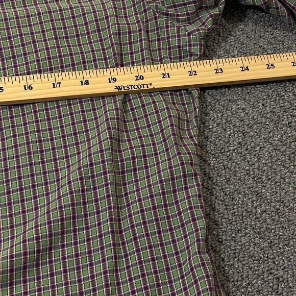 Polo Ralph Lauren Shirt Medium M Long Sleeve Classic Fit Plaid - Picture 11 of 12